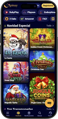 Compatibilidad de la aplicación Spinay Casino