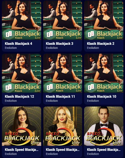 Slots and live demo games at Spinay Casino